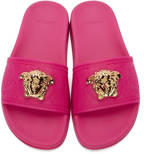 versace rubber sandals|Versace sandals price.